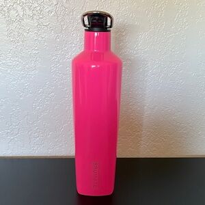 BrüMate Rehydration Water Bottle Neon Pink